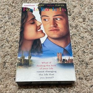 FOOLS RUSH IN VHS TAPE